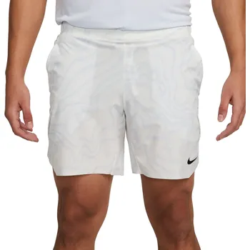 Pánské kraťasy Pánské tenisové kraťasy Nike Court Dri-Fit Slam Short - football grey/black Šedý (XXL)