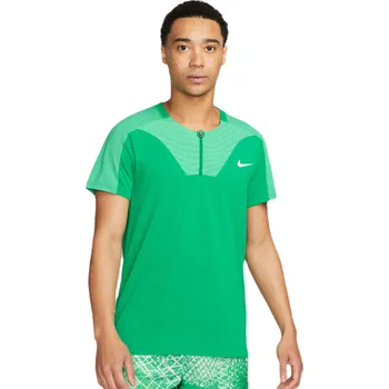 Pánské tričko Pánské tenisové polo tričko Nike Dri-Fit Advantage Slam Tennis Zelený (XXL)