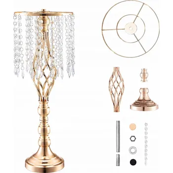 Váza Kovová váza Vevor, 55 cm