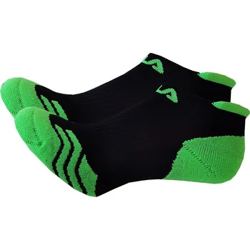 Pánské ponožky Ponožky Fila Calza Invisible Running Socks 2P Zelený (35-38)