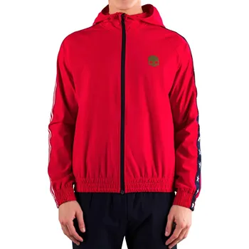 Pánská mikina Pánská tenisová mikina Hydrogen Star FZ Hoodie - red Červený (S)