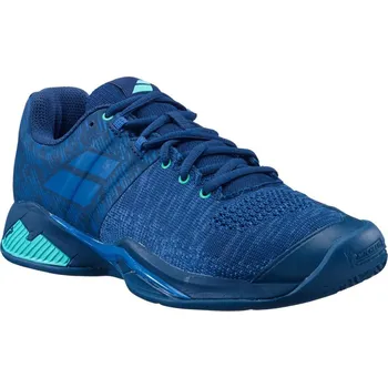Pánská sportovní obuv Pánská obuv Babolat Propulse Blast Clay Men - dark blue/viridian green Modrý, Zelený (40)