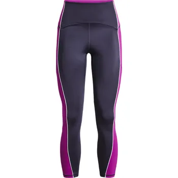 Dámské legíny Legíny Under Armour Women's UA RUSH No-Slip Waistband Ankle - tempered steel/strobe Šedý (L)