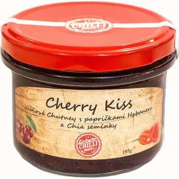 Lakyho chilli Cherry Kiss 195g - Jemně pikantní višňové chutney