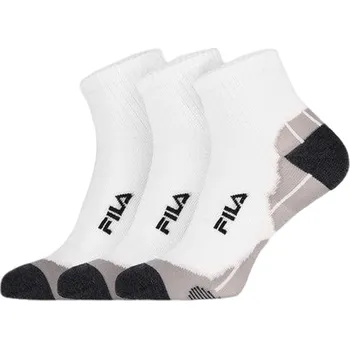 Pánské ponožky Ponožky Fila Calza Invisible Socks 3P Bílý (35-38)