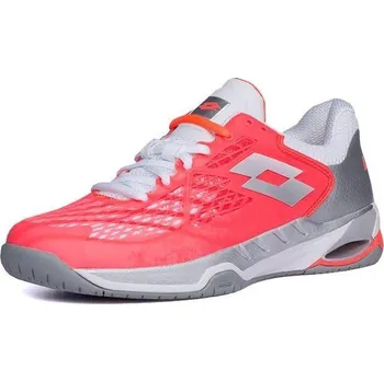 Dámské tenisky Dámská obuv Lotto Mirage 100 Speed - fiery coral/all white Červený (38)