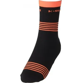 Pánské ponožky Ponožky K-Swiss Men Performance Socks 1P Černý (43-46)