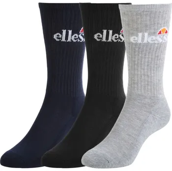 Pánské oblečení Ponožky Ellesse Bisba Sport Sock 3P Vícebarevný (43-46,5)