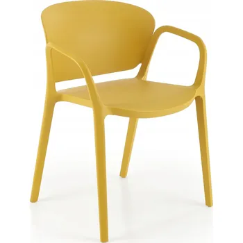 Jídelní židle Židle Halmar žlutá 1 ks