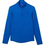 Pánská tenisová mikina Lacoste SPORT Zip High Neck Sweatshirt - blue Modrý (S)