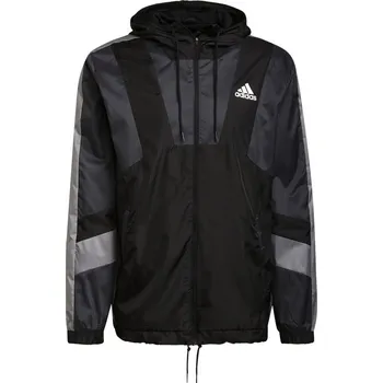 Pánská mikina Pánská tenisová mikina Adidas Team BT Jacket M - black/dgh solid grey/white Černý (M)