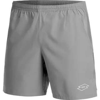 Pánské kraťasy Pánské tenisové kraťasy Lotto Tech I 7" Short - quicksilver Šedý (XL)