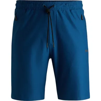 Pánské tenisové kraťasy BOSS Active-Stretch Headlo Active Modrý (M)