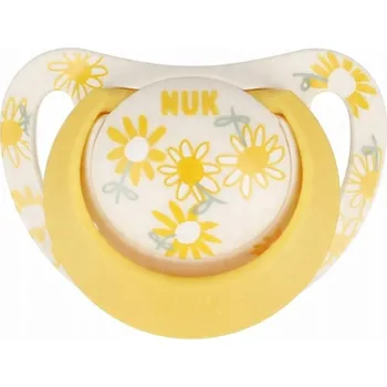 dudlíky Anatomický silikonový Dudlík NUK 6 měsíců +