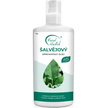 Koupelová pěna AKH/Karel Hadek Sprchovací olej ŠALVĚJOVÝ 200 ml