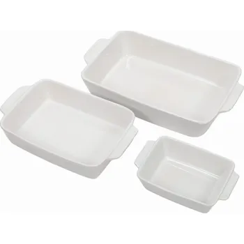 Keramický dřez EH Excellent Houseware Zapékací nádoby NETA, 3 různé velikosti