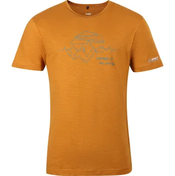 Lezecký doplněk Pánské lehké bavlněné tričko Direct Alpine BOSCO caramel (Geometric) - XL