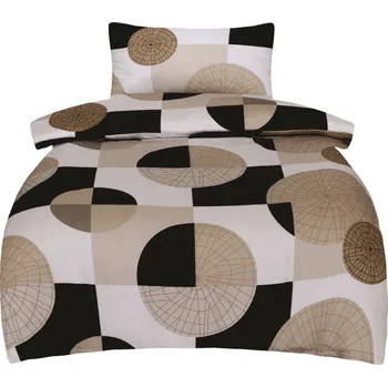 Povlečení Jahu Bavlněné saténové povlečení DELUXE Twist 140x200, 70x90 cm