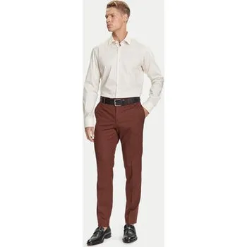 Pánská košile BOSS Košile H-Joe 50545145 Bílá Regular Fit 41