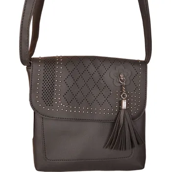 Kabelka Nicole Brown Elegantní kabelka JBFB 341 ČERNÁ