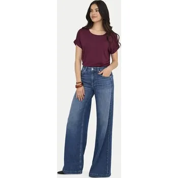 ONLY T-Shirt Moster 15106662 Bordó Regular Fit M