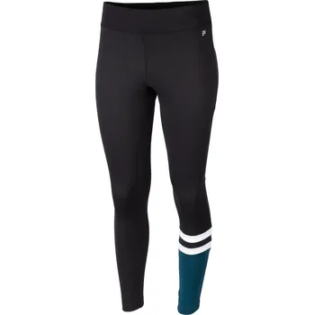 Dámské legíny Legíny Fila Leggings Erica - black/deep teal Černý (XS)