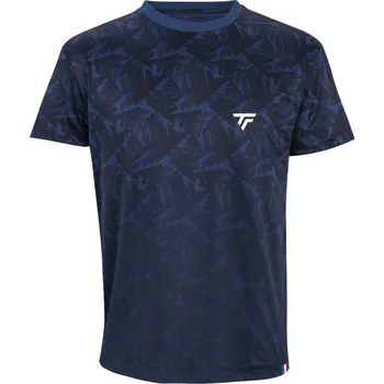 Pánské tričko Pánské tričko Tecnifibre X-Loop Tee - navy blue Modrý (XXL)