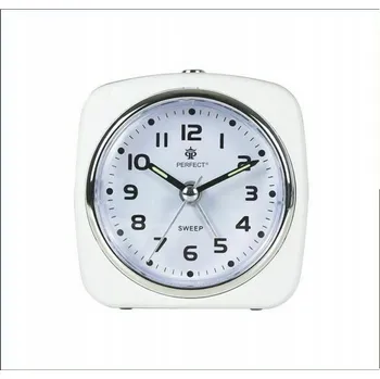 Hodiny Křemenný budík PERFECT 07507 HODINY BUZENÍ S OPAKOVANÝM BUZENÍM tichý chod