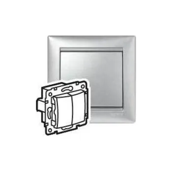 vypínač Spínač 6+6 VALENA Al 770108 LEG GENERI, s.r.o. 07-04-095-55108