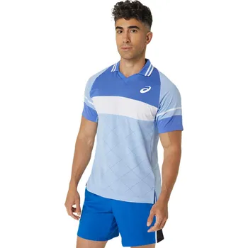 Pánské tričko Pánské tenisové polo tričko Asics Match Actibreeze - sapphire Modrý (M)