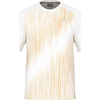 Pánské tričko Pánské tričko Head Performance - print perf/white Bílý (L)