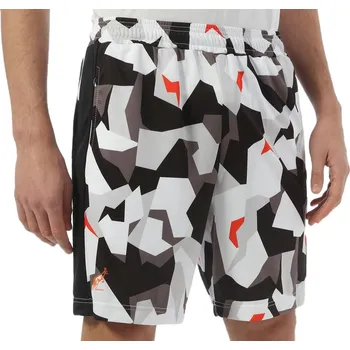 Pánské kraťasy Pánské tenisové kraťasy Australian Short Ace Camo Print - bianco Vícebarevný (XXL)