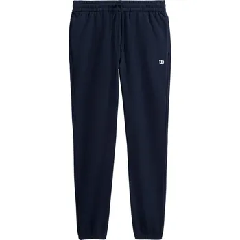 Pánské tenisové tepláky Wilson Unisex Crew Pant - classic navy Modrý (M)