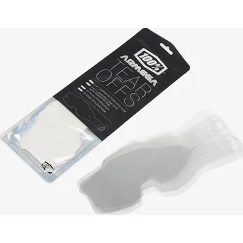 Motocyklové brýle 100% trhačky ARMEGA clear 50ks