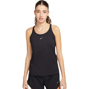 Dámský tenisový top Nike One Classic Dri-Fit Tank - black/black Černý (XS)