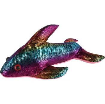 Houpací síť Teddies Ryba plněná pískem - 1100 g - mačkací antistresová látka - 25 cm