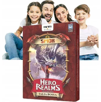 Desková hra Desková hra HERO REALMS: BALÍČEK BOSSE - DRAK RODINNÁ HRA HRY PRO CELOU RODINU DESKOVÉ HRY PRO DĚTI SPOLEČENSKÉ HRY INTEGRAČNÍ HRY PRO LOGICKÉ MYŠLENÍ IUVI Games