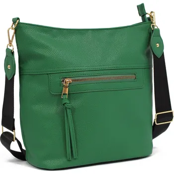 Kabelka Nicole Brown Dámská crossbody kabelka JBFB 381 Barva: Zelená