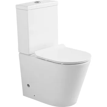HOPA Kombi WC RUBIKON TORNADO se sedátkem Soft-close, zadní odpad OLKZTT1007