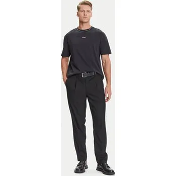 HUGO T-Shirt Split Logo 50544185 Černá Relaxed Fit XL