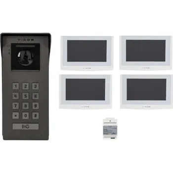 Videotelefon VIDOS 2IP S200/4 x M200W-X