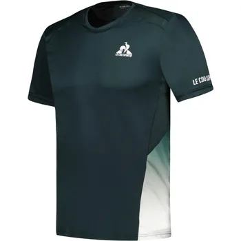 Pánské tričko Pánské tričko Le Coq Sportif Tennis Pro 24 N°3 - green Zelený (M)