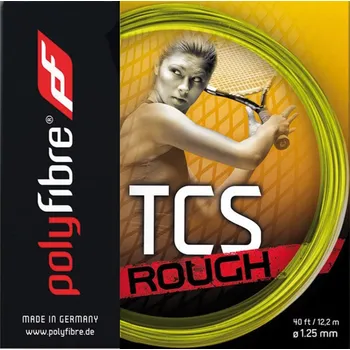 Raketový sport Tenisový výplet Polyfibre TCS Rough (12,2 m) Žlutý (1.30 mm)