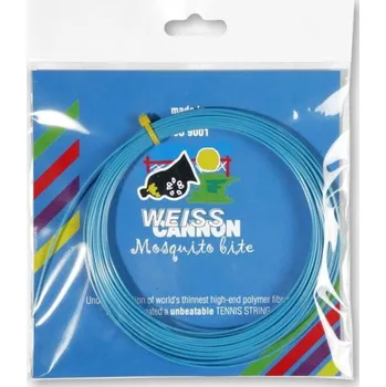 Tenis Tenisový výplet Weiss Cannon Mosquito bite (12 m) - blue Modrý (1.19 mm)