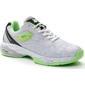 Pánské tenisky Pánská obuv na padel Lotto Superrapida 200 III - all white/green apple neon (43,5)