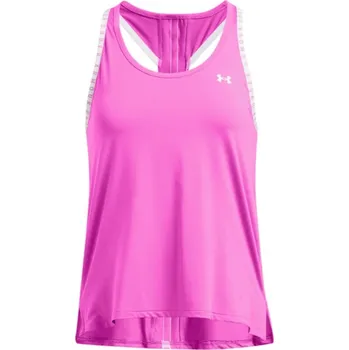 Dámský tenisový top Under Armour Knockout Tank Růžový (XS)