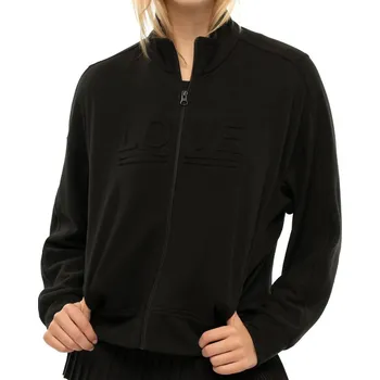 Dámská mikina Dámská tenisová mikina Lucky in Love Novelty Technology Love in Action French Terry Černý (L)