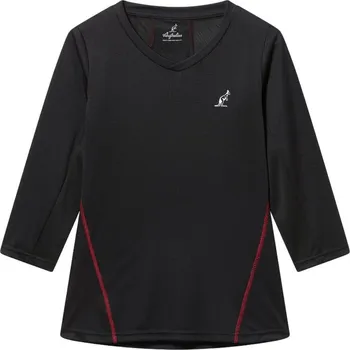 Dámské tričko Dámské tričko (dlouhý rukáv) Australian Tennis Ace Net 3/4 Sleeves Černý (S)