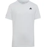 Dívčí trička Adidas Girls Club Tennis - white Bílý (170 cm)