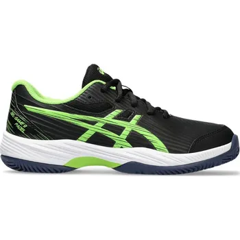 Pánská tenisová obuv Juniorská obuv na padel Asics Gel-Game 9 Padel - black/electric lime (37,5)